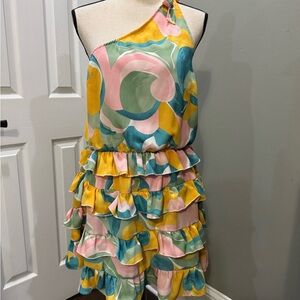 Sunday Vibrant Floral Dress